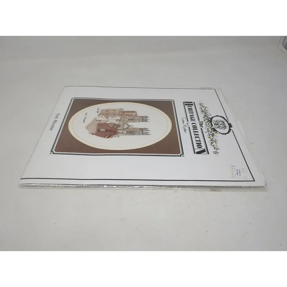 The Heritage Collection Susan Ryder York‎ Minster England Cross Stitch Pattern